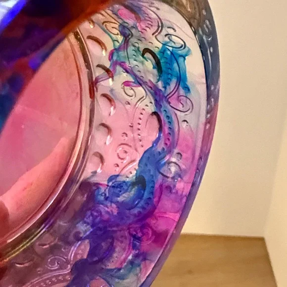 Unique Resin A Colorful Art Jar - Picture 12 of 14
